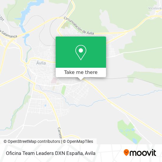 Oficina Team Leaders DXN España map