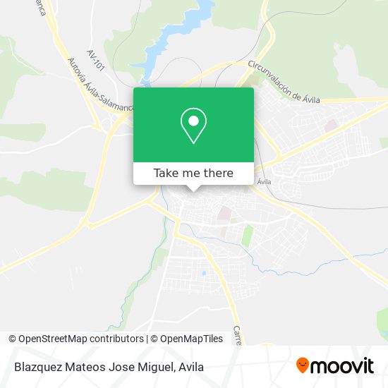 Blazquez Mateos Jose Miguel map