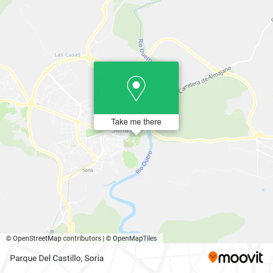 Parque Del Castillo map