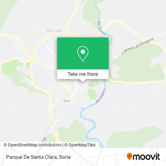 Parque De Santa Clara map