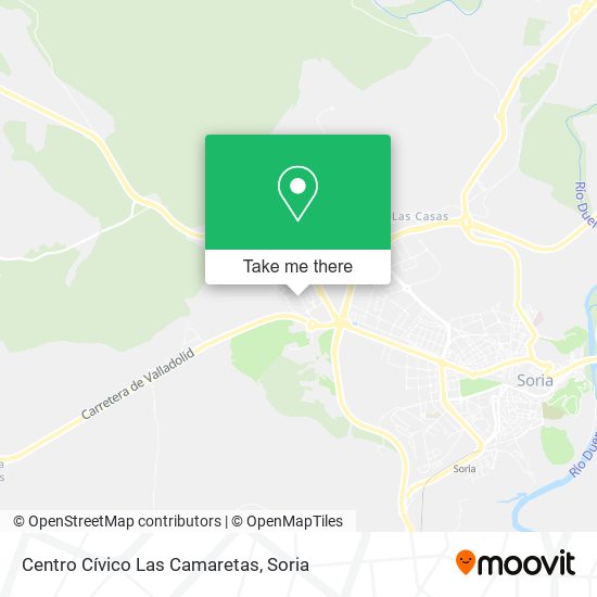 Centro Cívico Las Camaretas map