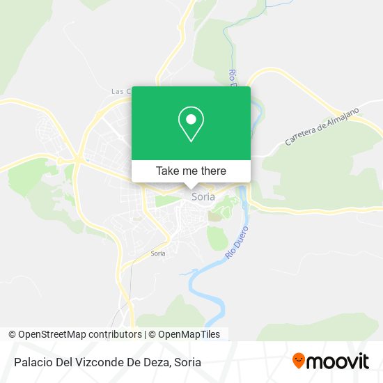 Palacio Del Vizconde De Deza map