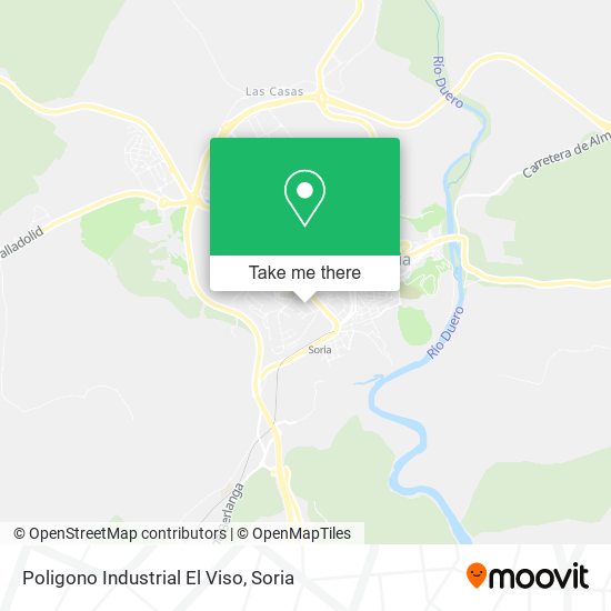 Poligono Industrial El Viso map