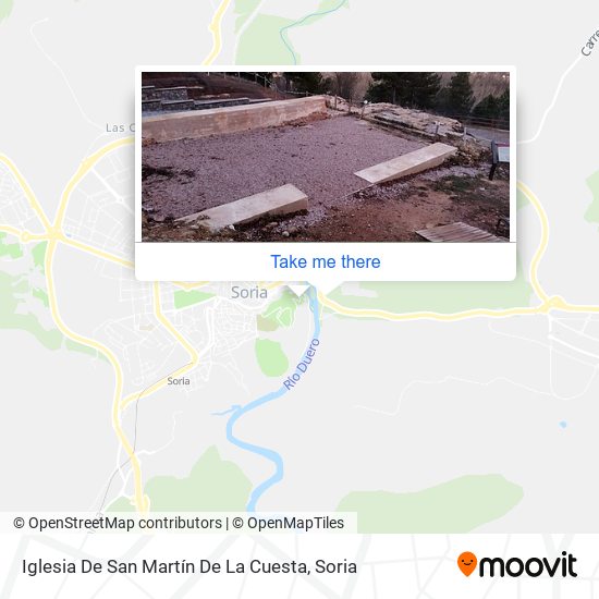 Iglesia De San Martín De La Cuesta map
