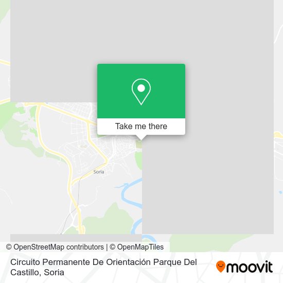 Circuito Permanente De Orientación Parque Del Castillo map