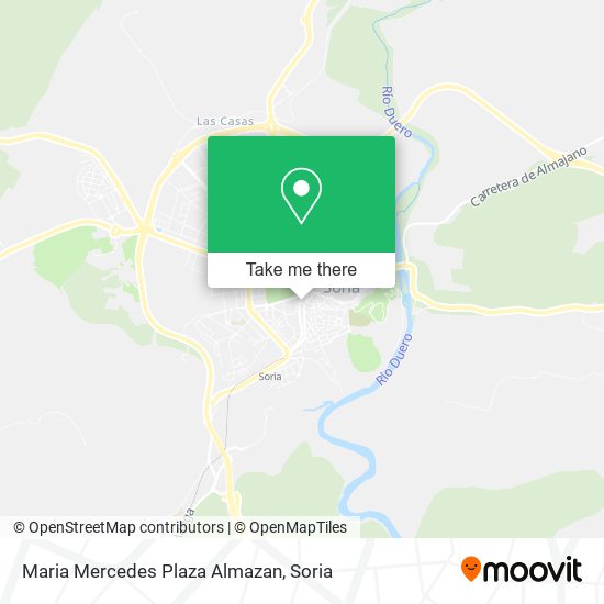 Maria Mercedes Plaza Almazan map