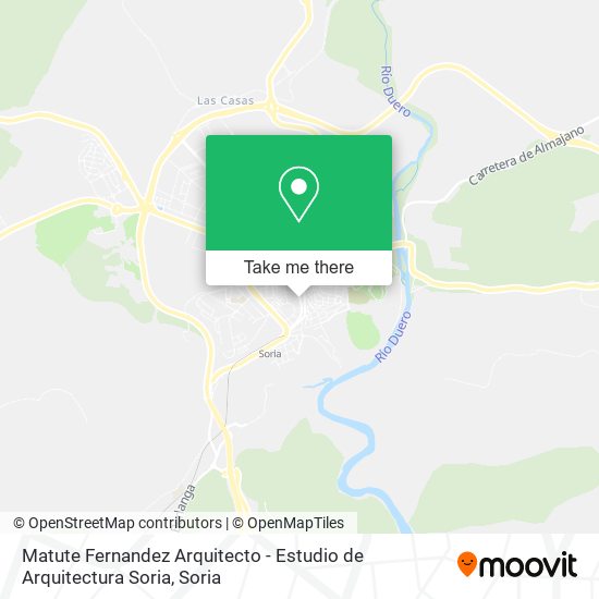 Matute Fernandez Arquitecto - Estudio de Arquitectura Soria map
