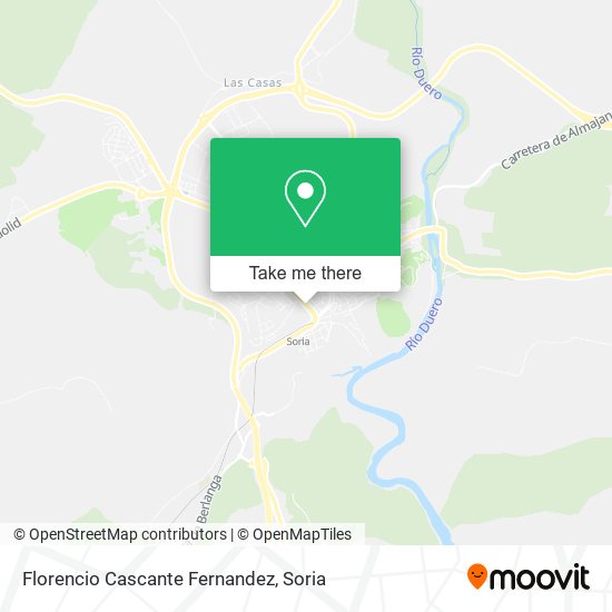 Florencio Cascante Fernandez map