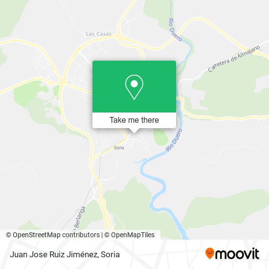 Juan Jose Ruiz Jiménez map