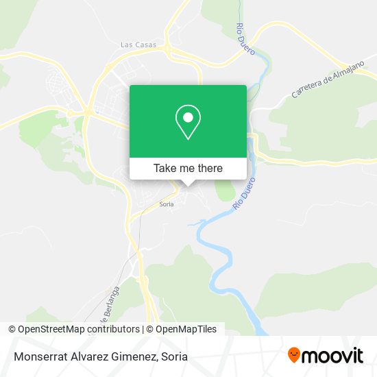 Monserrat Alvarez Gimenez map