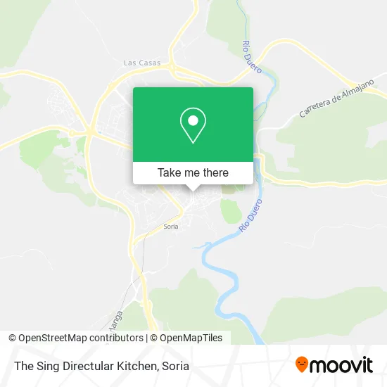 The Sing Directular Kitchen map