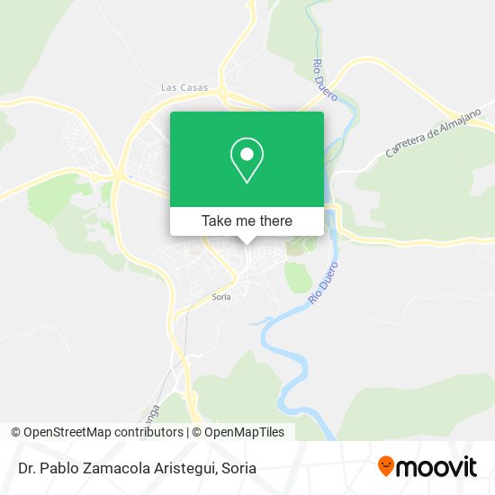 Dr. Pablo Zamacola Aristegui map