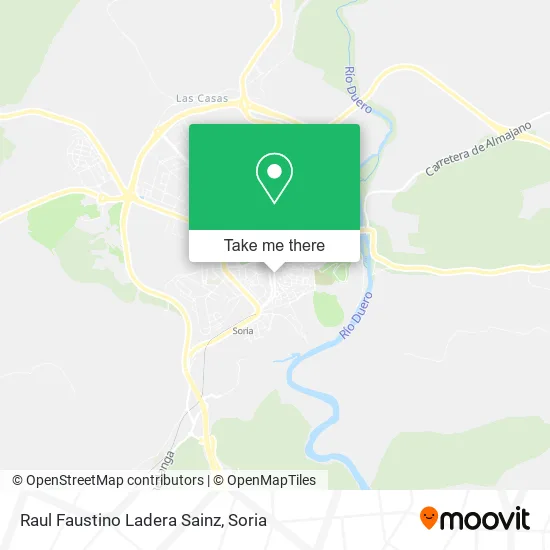 Raul Faustino Ladera Sainz map