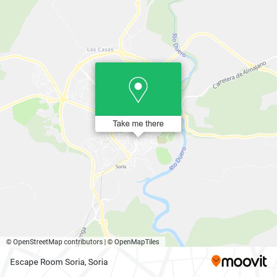 Escape Room Soria map