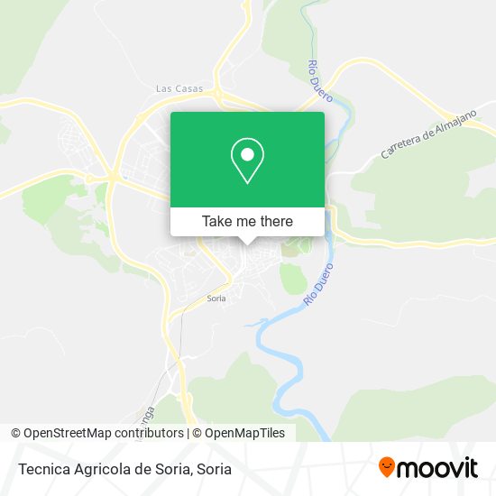Tecnica Agricola de Soria map