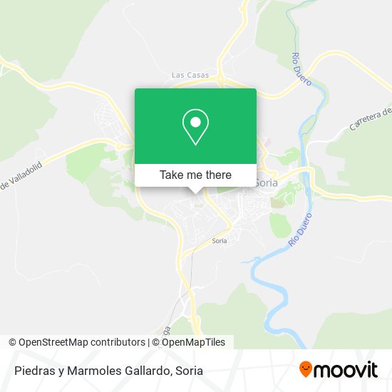Piedras y Marmoles Gallardo map
