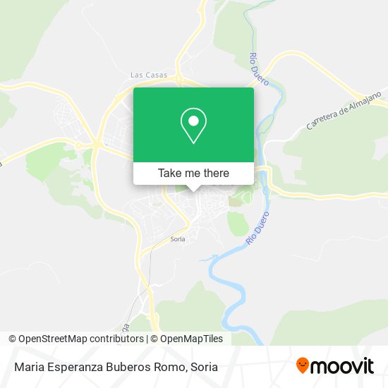 Maria Esperanza Buberos Romo map