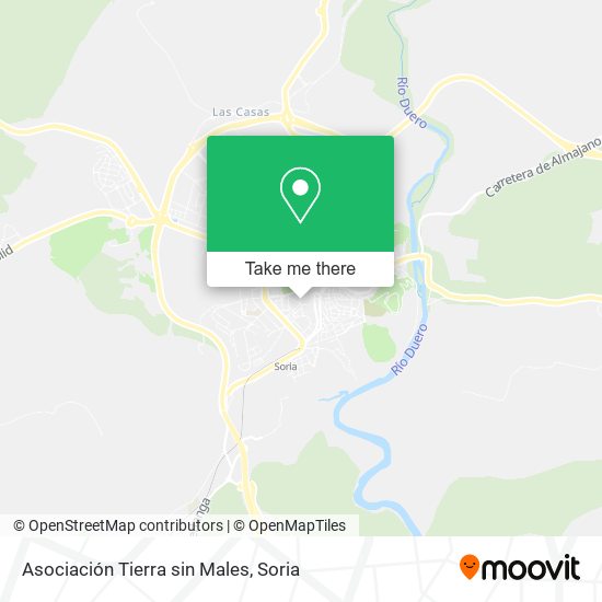 Asociación Tierra sin Males map
