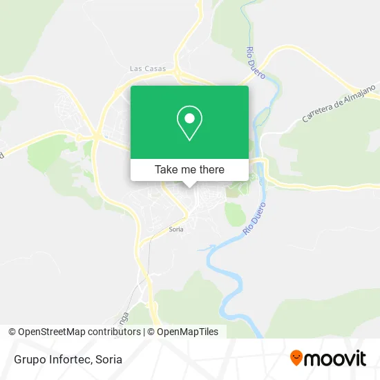 Grupo Infortec map