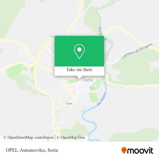 OPEL-Automoviles map