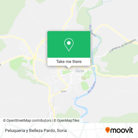 Peluqueria y Belleza Pardo map