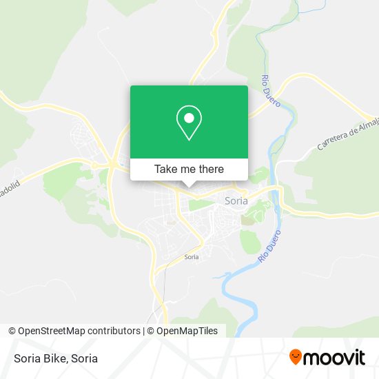 Soria Bike map