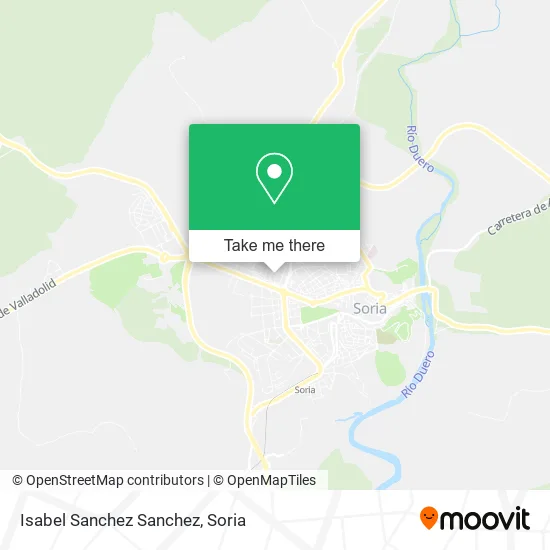Isabel Sanchez Sanchez map