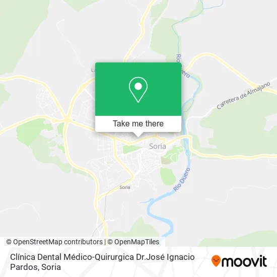 Clínica Dental Médico-Quirurgica Dr.José Ignacio Pardos map
