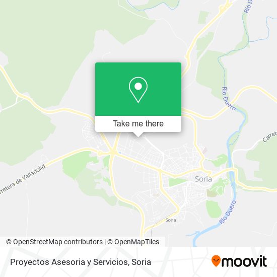 Proyectos Asesoria y Servicios map