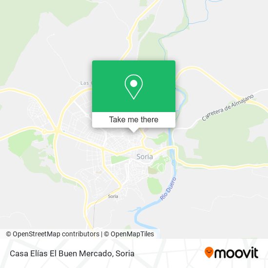Casa Elías El Buen Mercado map