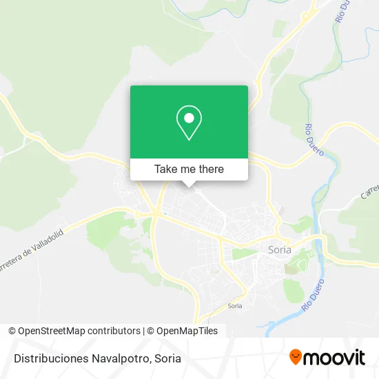 Distribuciones Navalpotro map
