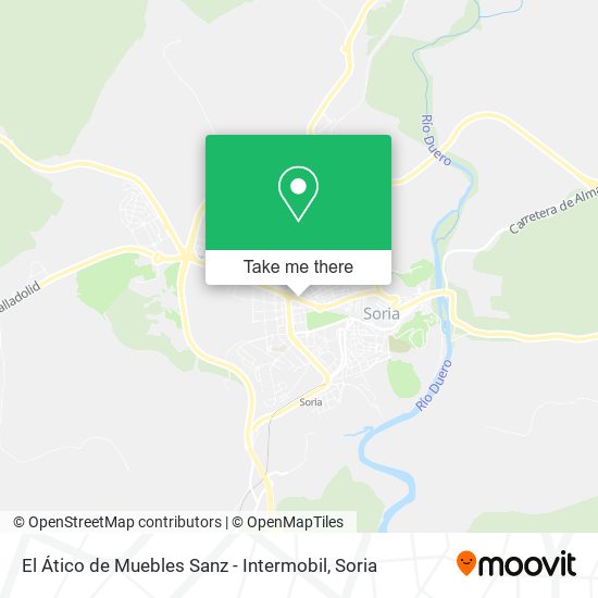 El Ático de Muebles Sanz - Intermobil map