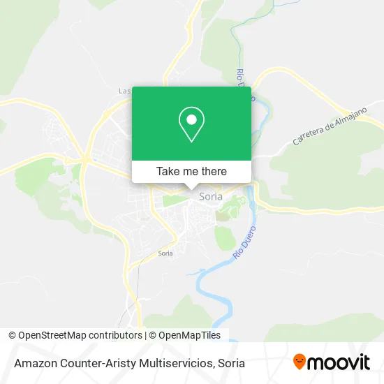 Amazon Counter-Aristy Multiservicios map