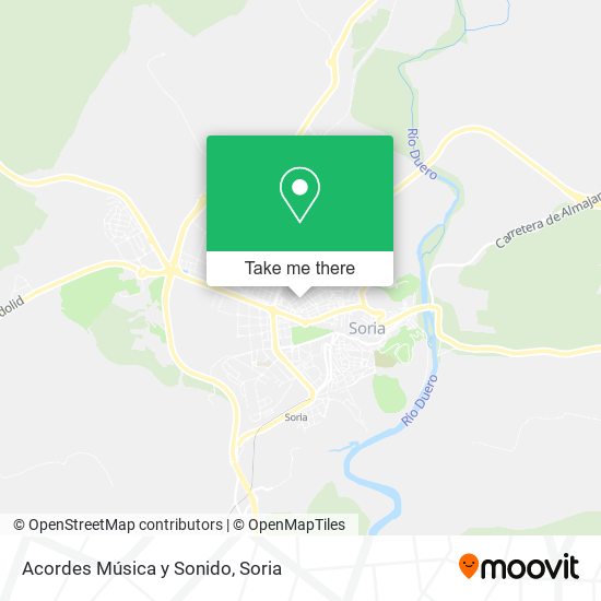 Acordes Música y Sonido map
