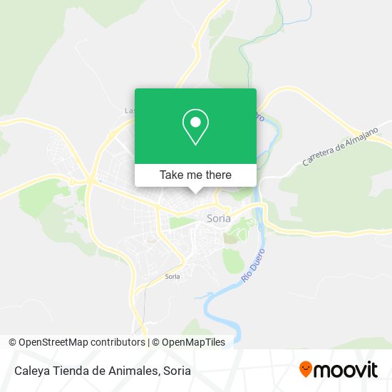 Caleya Tienda de Animales map
