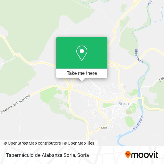 Tabernáculo de Alabanza Soria map