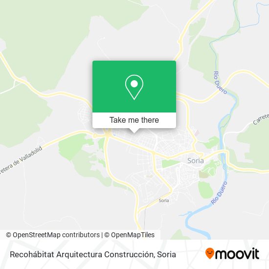 Recohábitat Arquitectura Construcción map