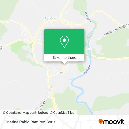 Cristina Pablo Ramírez map
