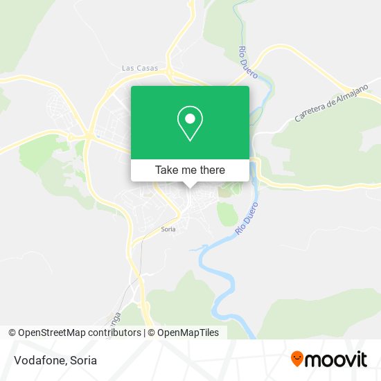 Vodafone map