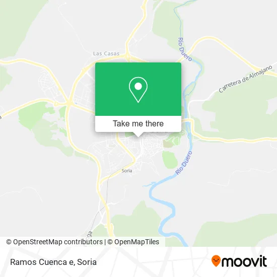 Ramos Cuenca e map