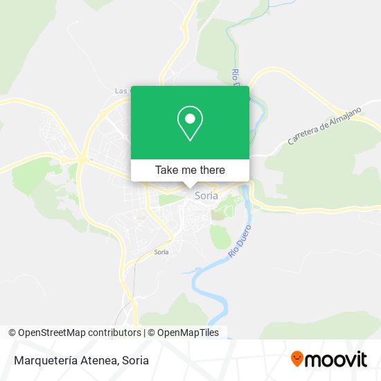 Marquetería Atenea map