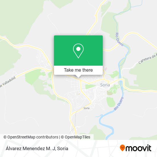 Álvarez Menendez M. J map