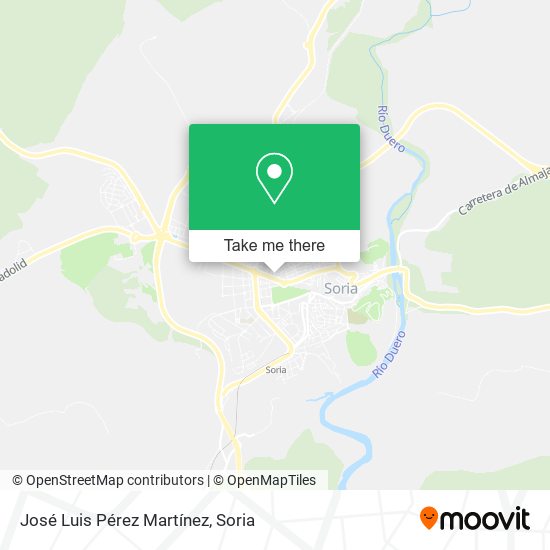 José Luis Pérez Martínez map