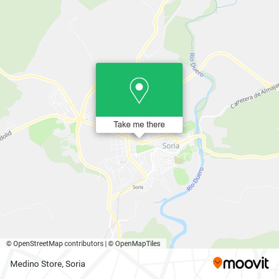 Medino Store map