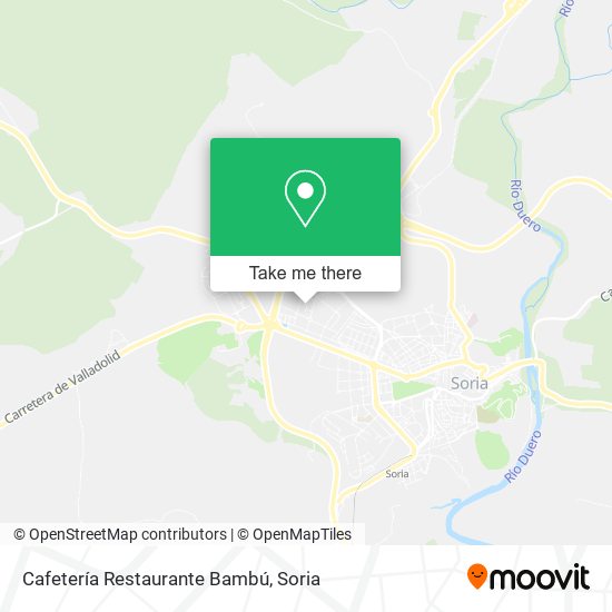 Cafetería Restaurante Bambú map