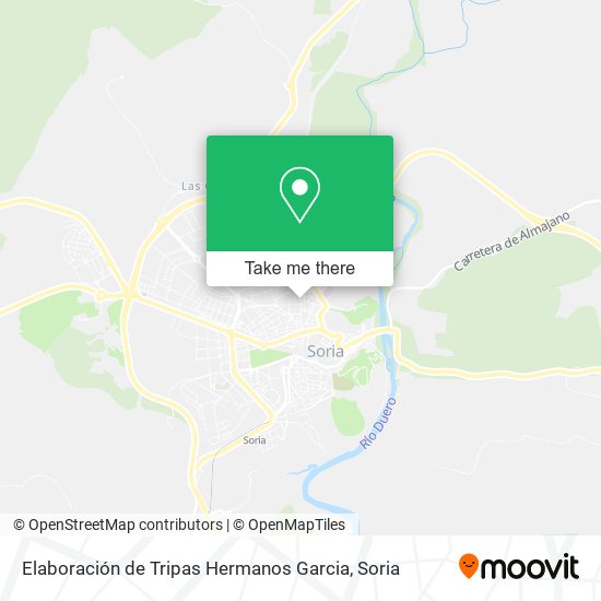 Elaboración de Tripas Hermanos Garcia map