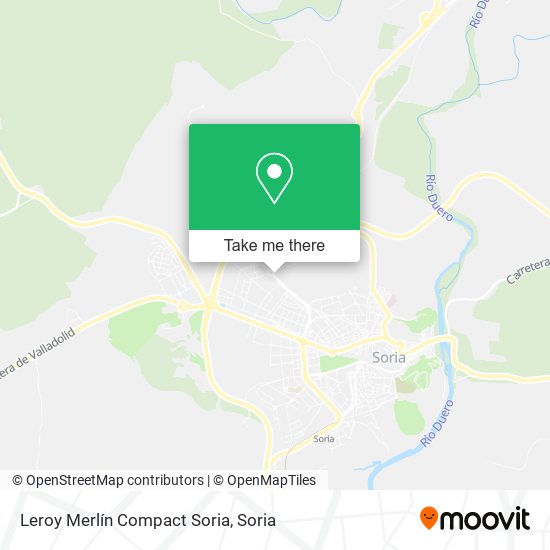 Leroy Merlín Compact Soria map