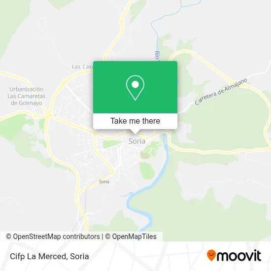 Cifp La Merced map