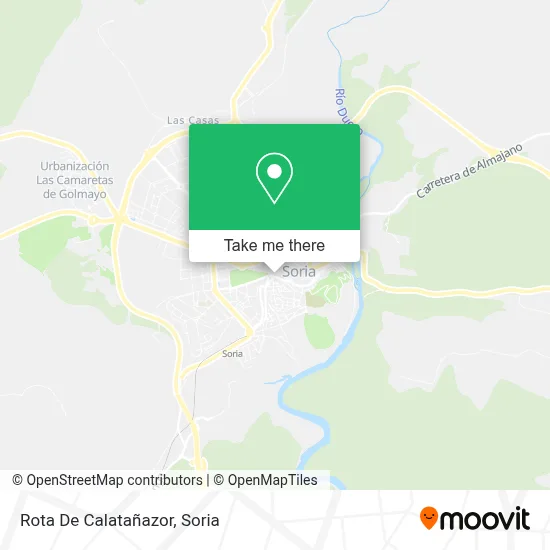Rota De Calatañazor map