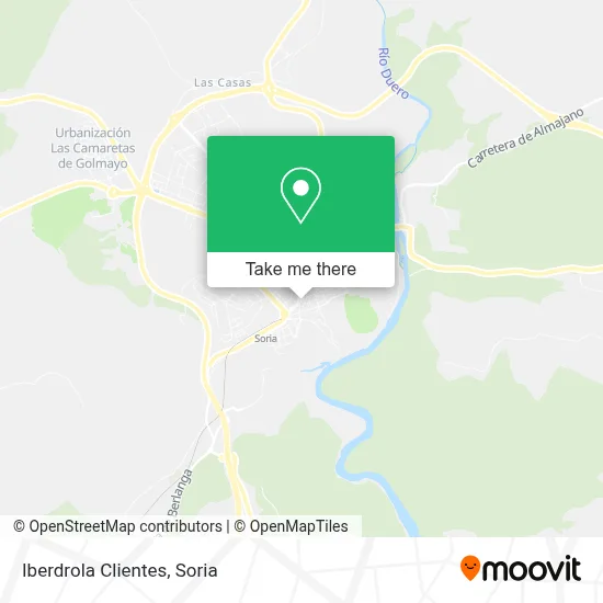 Iberdrola Clientes map